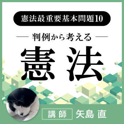 判例から考える憲法｜最重要基本問題10｜講座販売｜予備試験・司法 